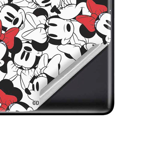 Disney Minnie Mouse Red Color Pop Face Pattern Google Pixel 6 Pro Skin